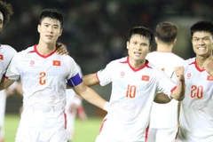 越南国家队。图自越南足联