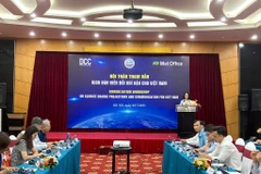 研讨会现场。图自越通社