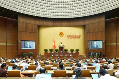 会议场景。图自越通社