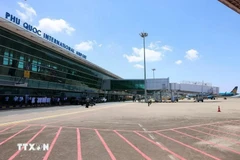 富国国际航空港。图自越通社