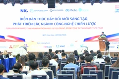 论坛现场。图自越通社