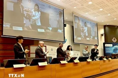 世界海关组织(WCO)常设技术委员会(PTC)第245/246届大会场景。图自越通社