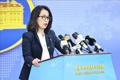 越南外交部发言人范秋姮。图自越通社