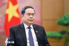 越南国会主席陈青敏。图自越通社