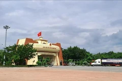 广治省劳保口岸。图自越通社