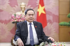 越南国会主席陈青敏。图自越通社