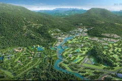 岘港自由贸易区效果图。图自太阳集团