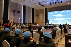 研讨会场景。图自越通社
