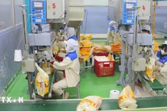 越南保持新加坡第三大大米供应国地位。图自越通社