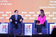 越南总理范明政出席东盟商务与投资峰会高级对话。图自越通社
