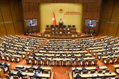 会议场景。图自越通社