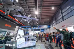 2024年第二届国际防务展。图自越通社