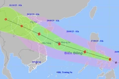 受第10号台风“博罗依”的影响 东海北部和中部海域将出现强风大浪。图自越通社