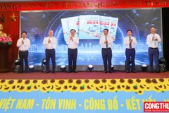 2024年《越南进出口报告》亮相仪式。图自越通社