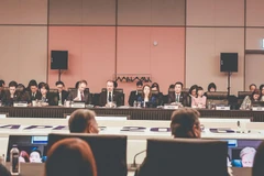 第36届外交—经济部长级会议现场。图自互联网