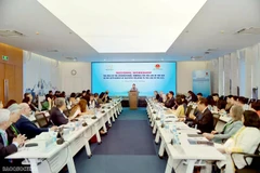 研讨会场景。图自越通社