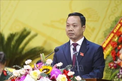 陈进勇同志当选2025-2030任期奠边省委书记。图自越通社