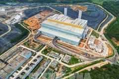 河内硕山垃圾发电厂。图自越通社