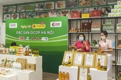 河内大力推广本市“一乡一品”产品的品牌。图自越通社