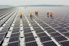 美国即将对从东南亚进口的太阳能电池板征收高额关税。图自越通社