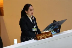泰国前总理佩通坦。图自越通社