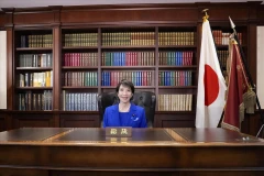 日本自由民主党总裁高市早苗。图自越通社