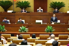会议场景。图自越通社