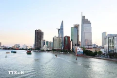 胡志明市一角。图自越通社