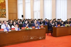 会议现场。图自越通社