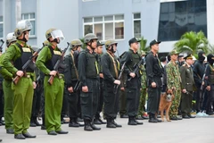 协调斗争、致力阻止资助危害国家安全和恐怖主义活动的行为。图自chinhphu.vn