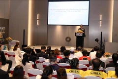 研讨会现场。图自越通社