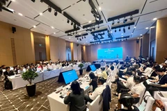 "韩国-岘港相遇：加强岘港与韩国伙伴合作的机遇"会议现场。图自Vietnam+