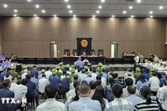 被告人阮文厚承认检察院的全部指控。图自越通社