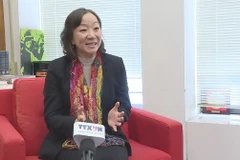 美国哥伦比亚大学魏德海东亚研究所所长阮氏莲姮。图自越通社