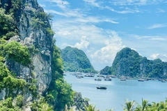 广宁省下龙湾美景。图自越通社