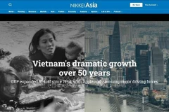 日本《日经亚洲》屏幕截图。图自越通社