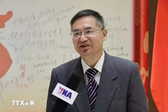 浙江工业大学区域国别研究院执行院长兼越南研究中心主任成汉平教授。图自越通社