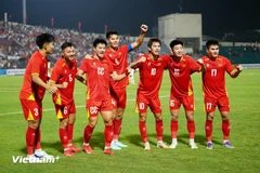 越南U23足球队。图自vietnam+