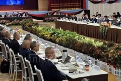 会议现场。图自越通社