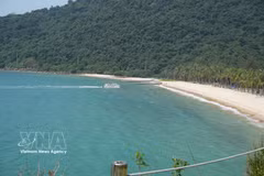 岘港市新协岛乡占婆岛美景。图自越通社