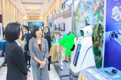 2025年越南电子商务与数字技术应用论坛现场。图自越通社