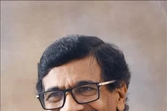 里兰卡执政的人民解放阵线（JVP）总书记蒂尔文·席尔瓦。图自越通社