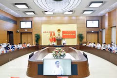 会议现场。图自越通社