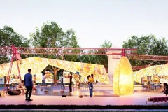 延鸿花园的展览会。图自人民报