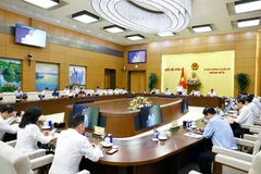 会议现场。图自越通社