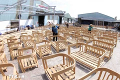 木材与林产品行业力争实现出口额达250亿美元的目标。图自越通社