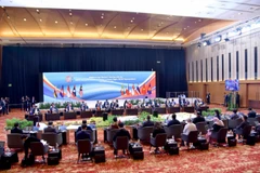 会议现场。图自越通社