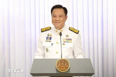 泰国总理阿努廷·查恩维拉库尔。图自越通社