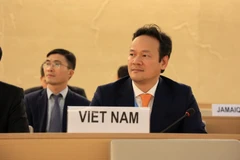 越南常驻联合国、世贸组织及其他国际组织代表团团长、驻日内瓦大使梅潘勇。图自越通社