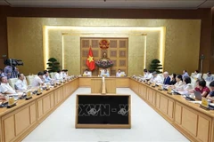 会议现场。图自越通社